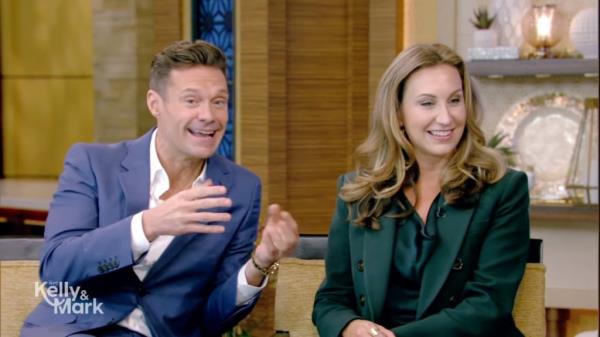 Ryan Seacrest and his sister Meredith