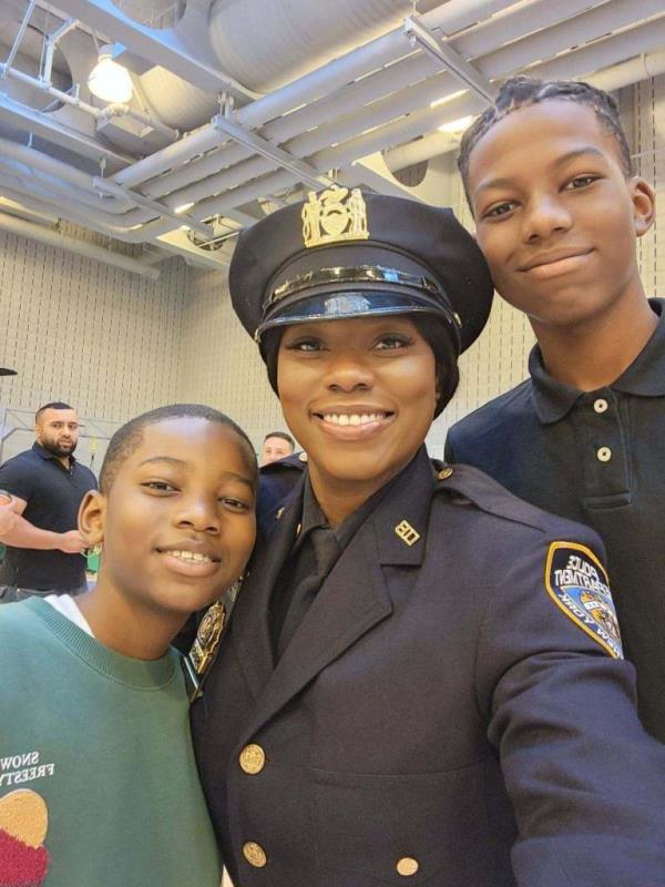 Annaruth Legarge and her two boys