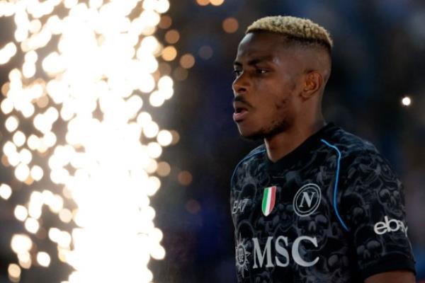 Napoli striker Victor Osimhen