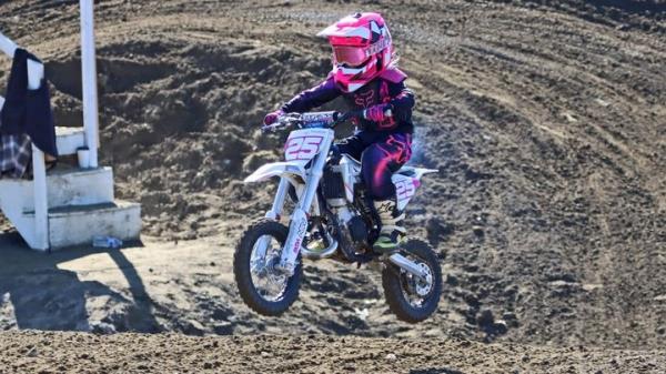 Carlton riding. The motorsports park wher<em></em>e she crashed is being sued over the incident.