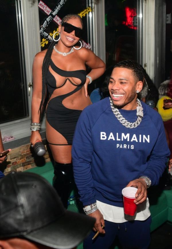 Ashanti expecting her first child with Nelly: report