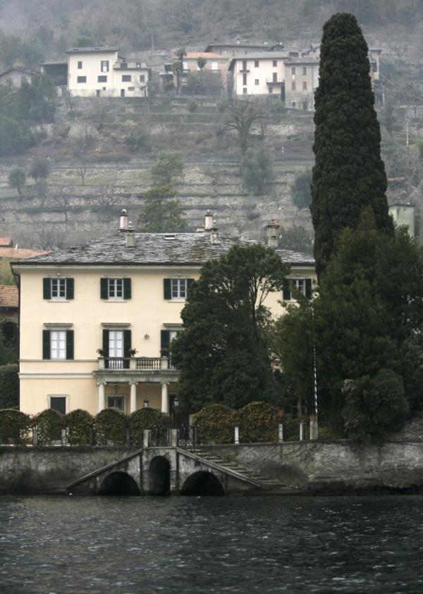 Cloo<em></em>ney bought the Lake Como property in 2002 from the Heinz family for a<em></em>bout $10 million. 