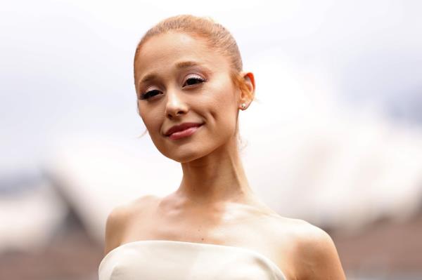 Ariana Grande at the Australian premiere of 