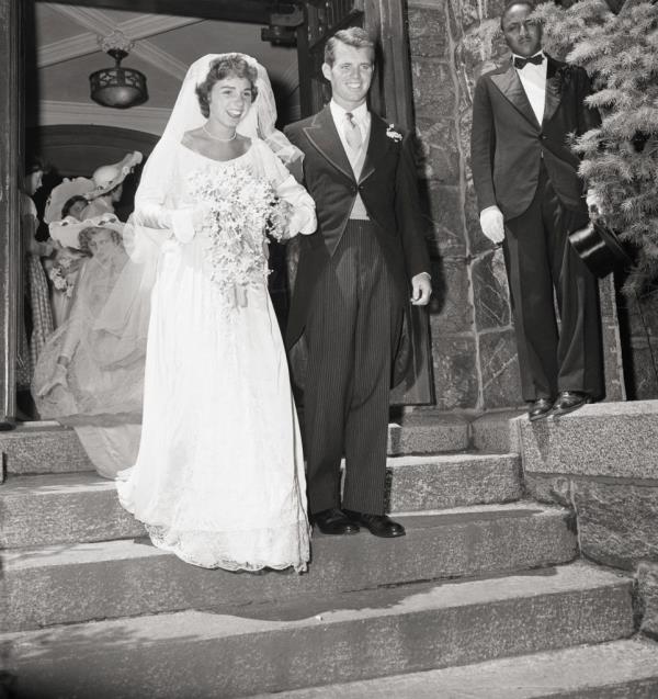 Robert F. Kennedy Weds Ethel Skakel, 1950.