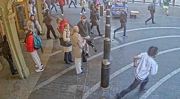 Suspect flees after punching 9-year-old girl. 