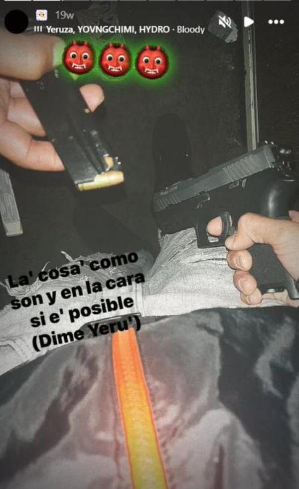 Tren de Aragua on social media. 