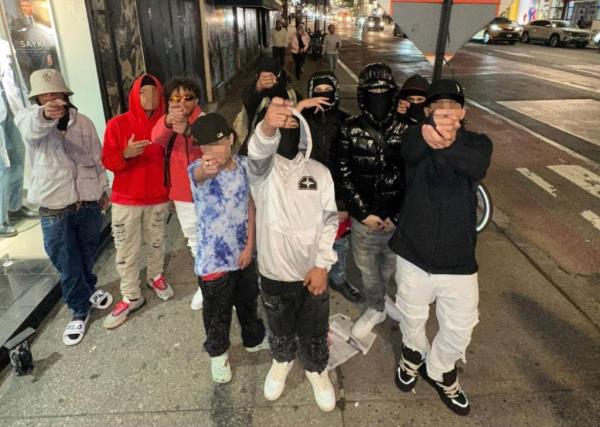 Tren de Aragua youngsters in New York.