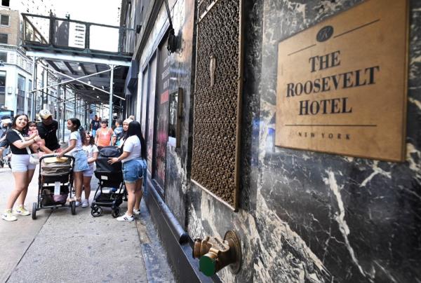 Roosevelt Hotel in Manhattan. 