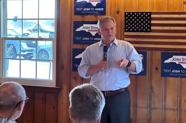 North Carolina Democratic gubernatorial candidate Josh Stein.