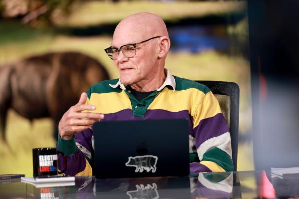 Democratic strategist James Carville said that Vice President Kamala Harris chances are 
