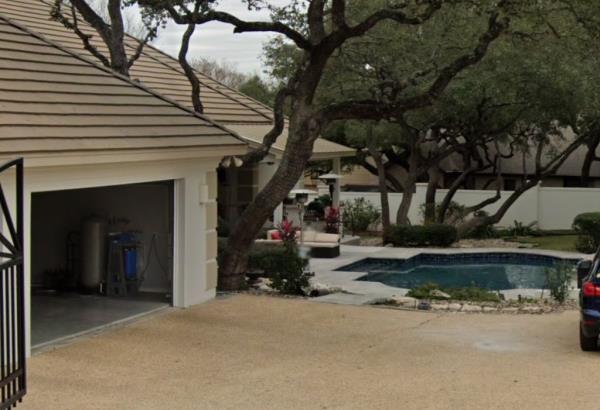 The four-bedroom, five-bath, 4,834 sq. ft home was purchased in 2020, according to the home listing.