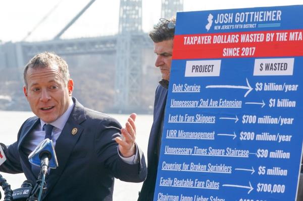 Democrat Rep. Josh Gottheimer demanded 