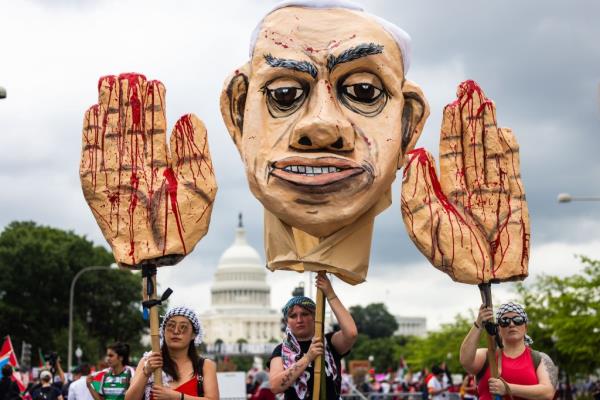 Anti-Israel protests in DC