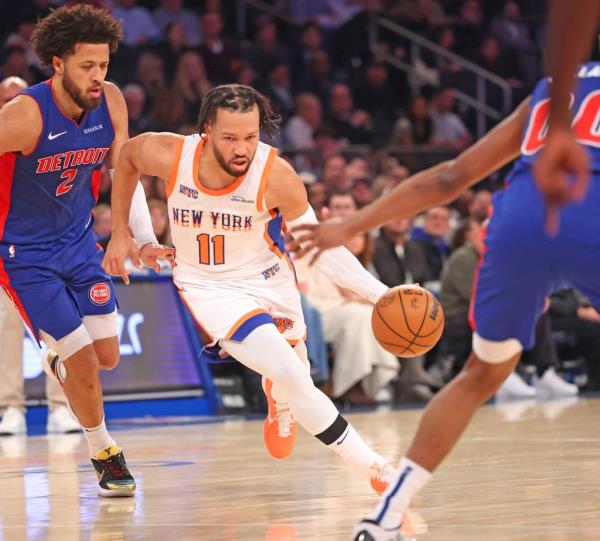 Jalen Brunson, pictured Dec. 7, and the Knicks have struggled at the start of games.