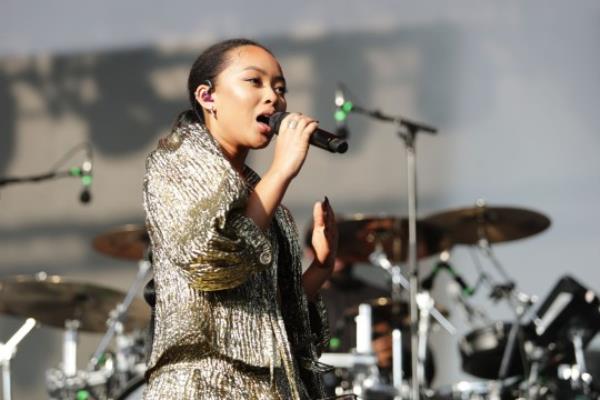 Griff performs during All Points East