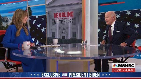 A few questions Wallace asked Biden were: “Why hasn’t ex-President Do<em></em>nald Trump been prosecuted yet over the Capitol Riot” and “What would the late Sen. John McCain think of today’s GOP?”</p>
<p>