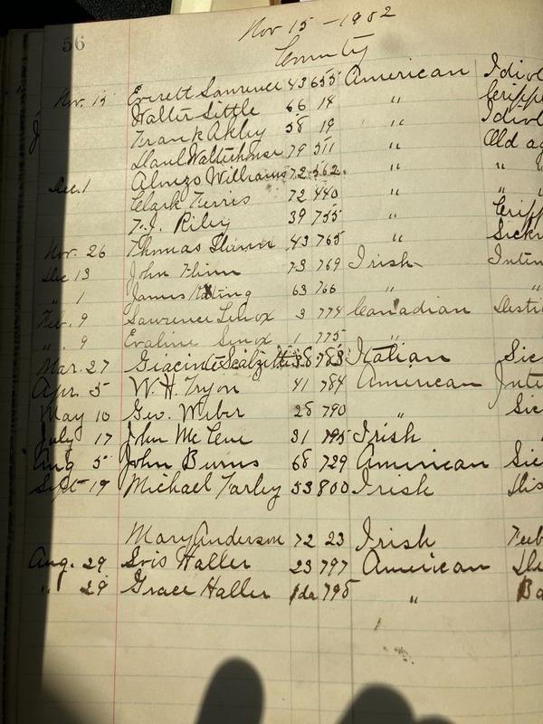 He was a Orleans County native who enrolled in the Fourth Michigan Infantry in 1861.