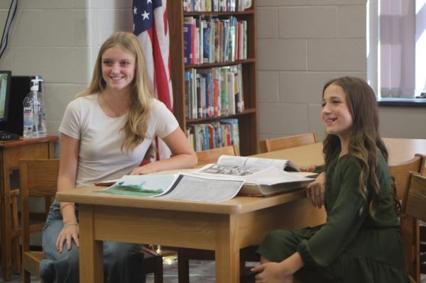 After doing copious amounts of research a<em></em>bout the forgotten veteran over the summer, the girls successfully petitio<em></em>ned the Orleans County Legislature to approve a headstone request for Walterhouse. 