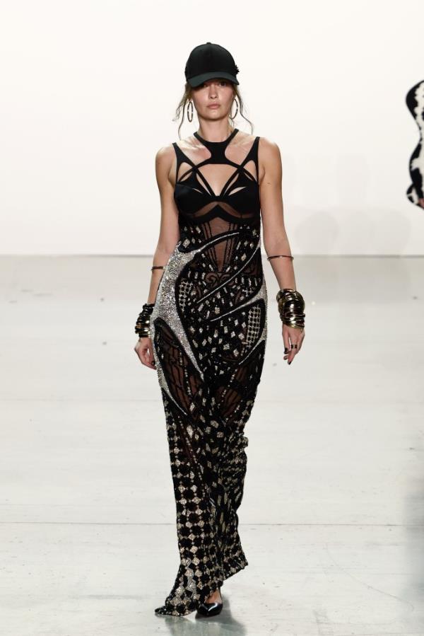 A look from the Falguni Shane Peacock show on Monday.