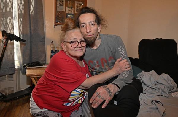 Morales and his mom, Evelyn.