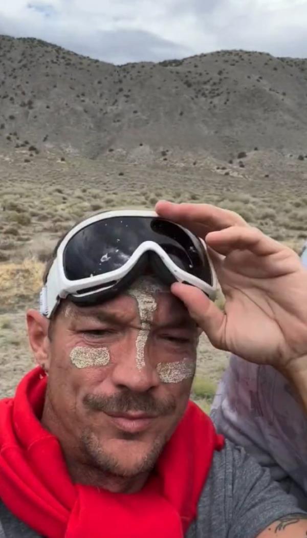 diplo and chris rock at burning man