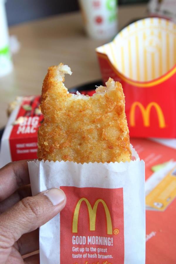 Smith fumed over hash browns which cost $3 an order.