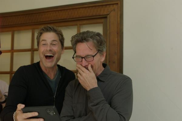 Rob Lowe and Andrew McCarthy in 
