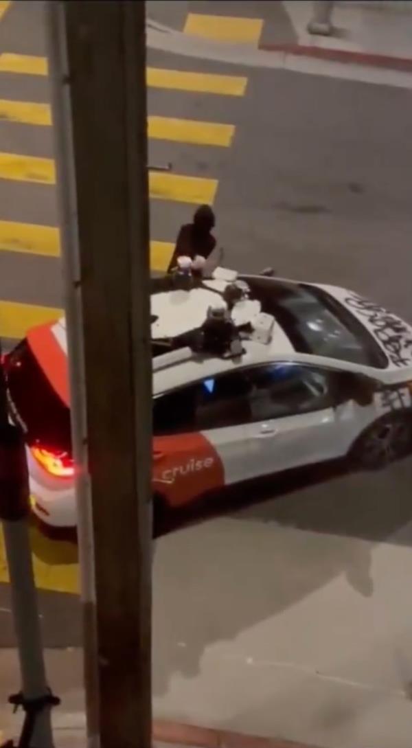 Video of the incident went viral on social media.