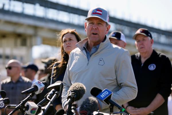 Georgia Gov. Brian Kemp.