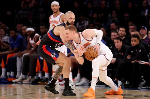 Do<em></em>nte DiVincenzo needs just seven 3-pointers to match Evan Fournier's Knicks mark.