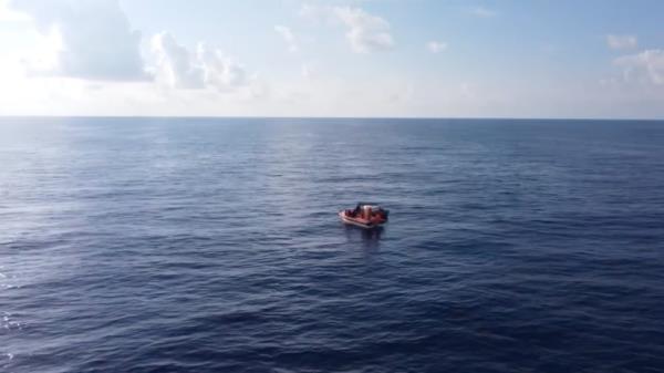 The group of students were traveling from Texas to Florida on the Texas A&M Maritime Academy's training ship.