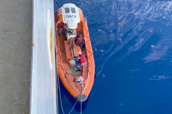 The three individuals saved by the students received medical treatment before being handed over to the Coast Guard.