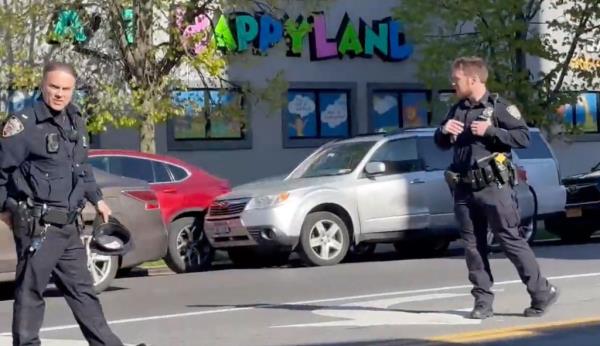 Freak traffic death in Sheepshead Bay. 