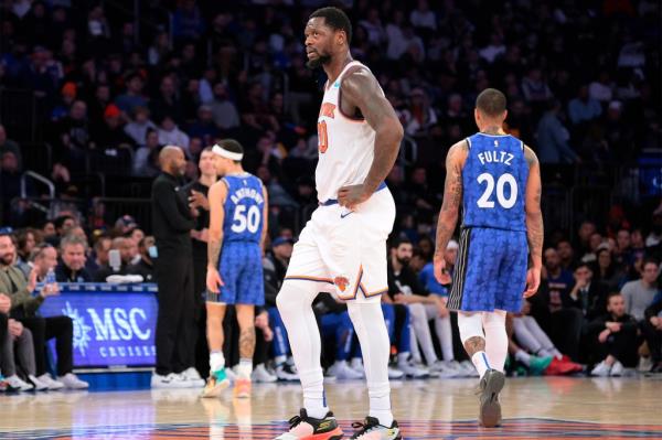 Julius Randle had 15 points and six rebounds in the Knicks' loss to the Magic.