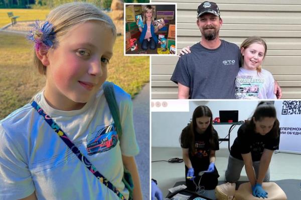 Vada Carawan and her father Clint Carawan embracing