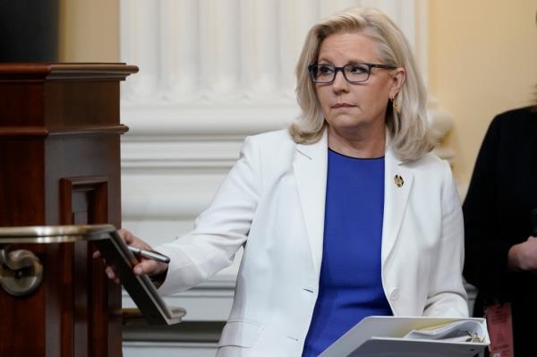 Vice Chair Liz Cheney, R-Wyo., arrives after a break as the House selec<em></em>t committee investigating the Jan. 6 attack on the U.S. Capitol holds a hearing at the Capitol in Washington, Thursday, July 21, 2022. (AP Photo/J. Scott Applewhite, File)