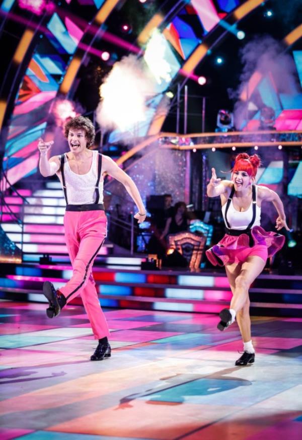 For use in UK, Ireland or Benelux countries o<em></em>nly Undated BBC handout photo of Bobby Brazier and Dianne Buswell during their appearance on the live show on Saturday for BBC1's Strictly Come Dancing. Issue date: Saturday September 30, 2023. PA Photo. See PA story SHOWBIZ Strictly. Photo credit should read: Guy Levy/BBC/PA Wire NOTE TO EDITORS: Not for use more than 21 days after issue. You may use this picture without charge o<em></em>nly for the purpose of publicising or reporting on current BBC programming, perso<em></em>nnel or other BBC output or activity within 21 days of issue. Any use after that time MUST be cleared through BBC Picture Publicity. Please credit the image to the BBC and any named photographer or independent programme maker, as described in the caption.