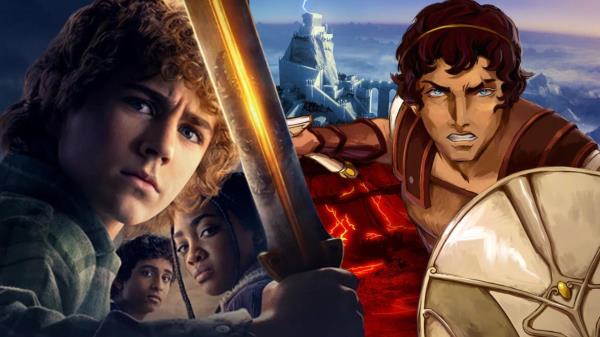 A custom image of Percy Jackson and The Blood of Zeus