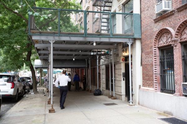 NYPD and FDNY respond to a suspicious death at 328 West 86th Street in Manhattan, NY on August 28, 2023.