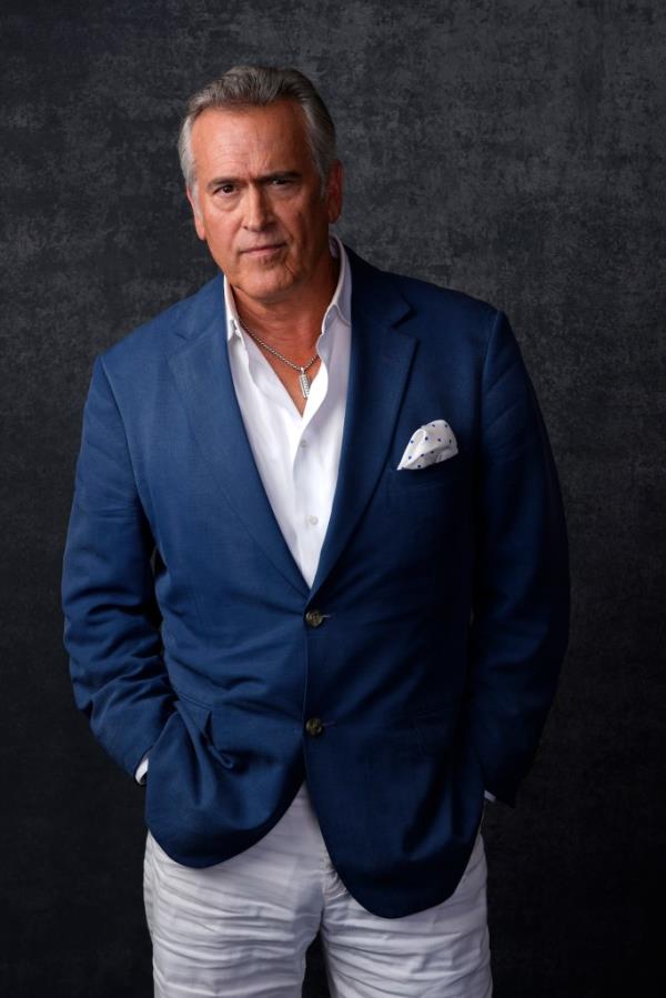 Bruce Campbell poses for a portrait to promote 