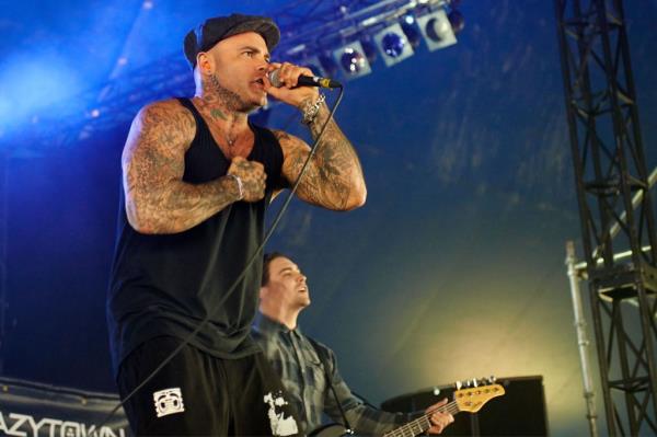 Shifty Shellshock performing at the Download Festival 2014