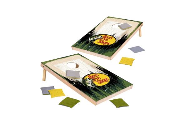 Two bags placed on a white surface