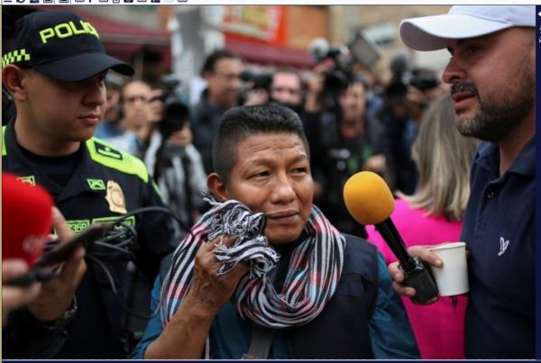 The grandfather of one of the survivors reacts to the rescue news.