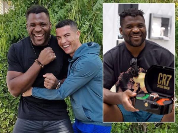 Cristiano Ro<em></em>naldo and Francis Ngannou