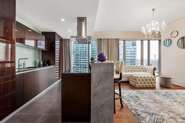 Another view of the luxe apartment complexes in Russia. 