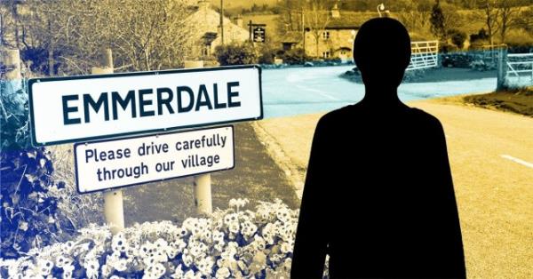 Emmerdale silhouetted character