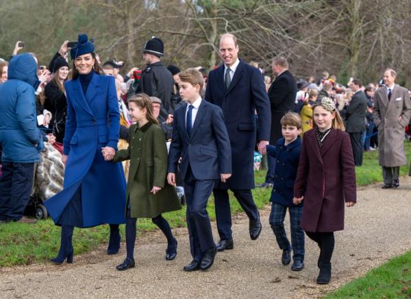 Kate Middleton and her family. 