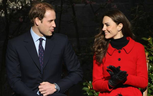 Prince William and Kate Middleton. 