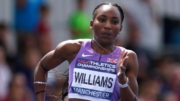 Bianca Williams in the Women's 200m during day two of the UK Athletics Champio<em></em>nships and World Trials at Manchester Regio<em></em>nal Arena. Picture date: Sunday July 9, 2023.