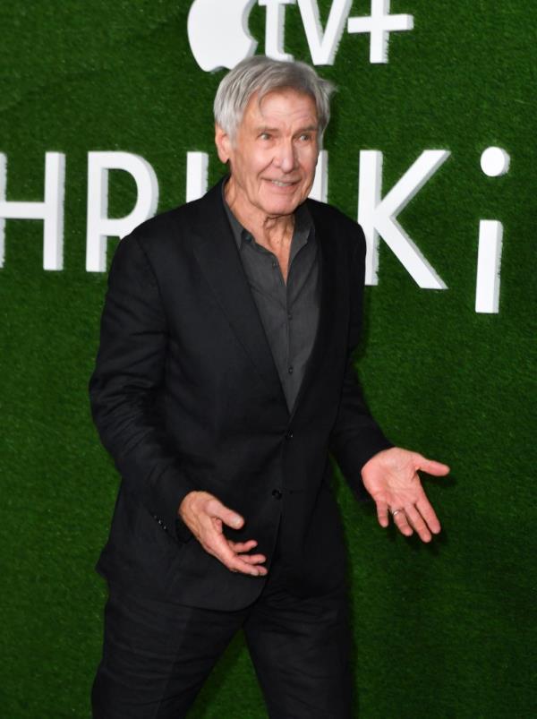 Harrison Ford attends Apple TV+ premiere of 
